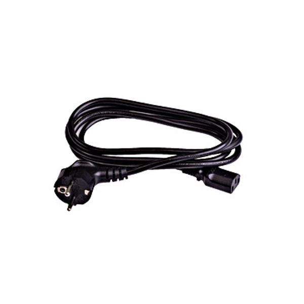 Cold appliance cable, Length 1,8m, black image 1