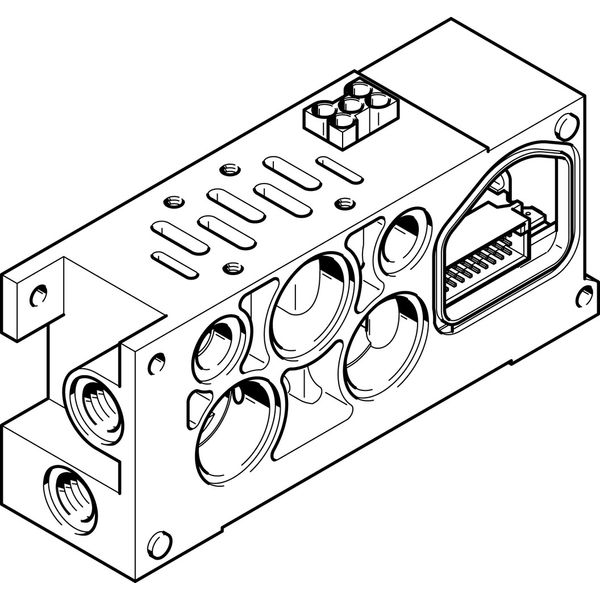 VIGM-04-D-3 Connection block image 1