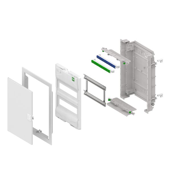 MSF 2x12 PE+N METAL DOOR FLUSH MOUNTED image 5