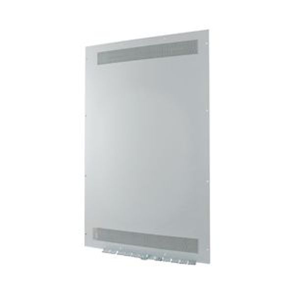 Front plate (section high), ventilated, W=1200mm, IP31, grey image 2