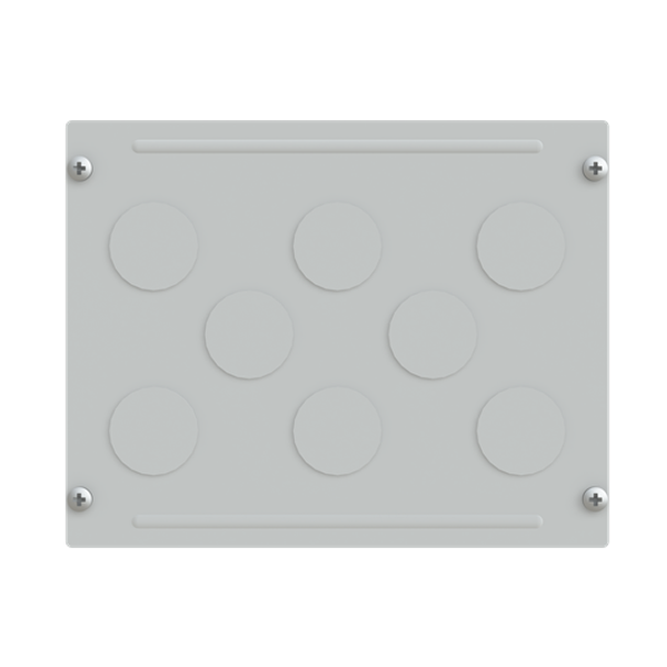 Q855F424 Flange, 13 mm x 400 mm x 250 mm image 3