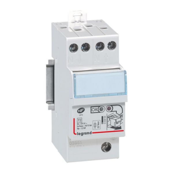 Modular surge protector for housing with integrated protection - 2 modules image 1