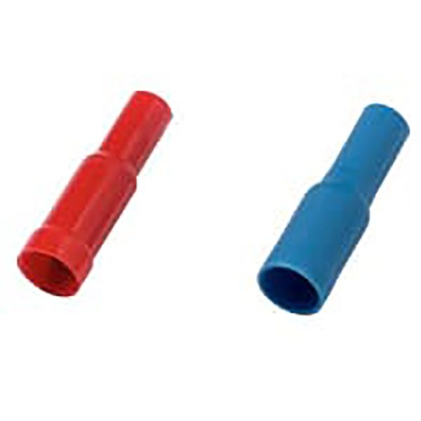 RB5B BLUE PVC FEMALE BULLET TERMINAL image 1