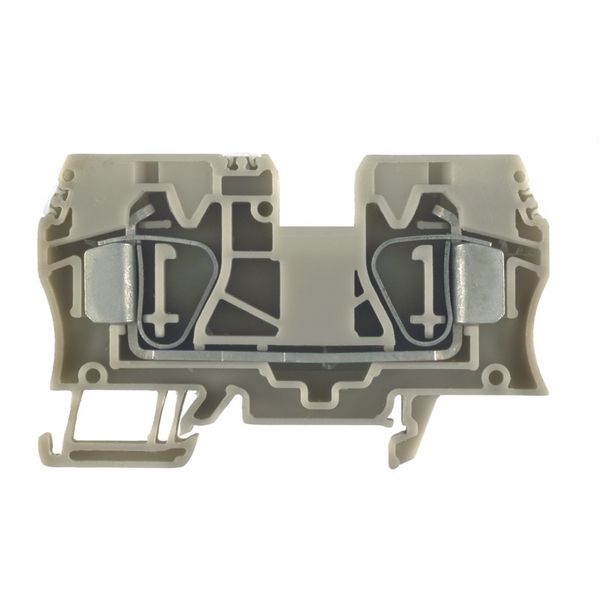 Feed-through terminal block, Tension-clamp connection, 10 mm², 1000 V, image 1