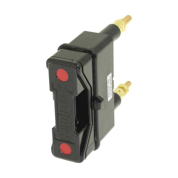 Fuse-holder, LV, 20 A, AC 690 V, BS88/A1, 1P, BS, back stud connected, black image 11