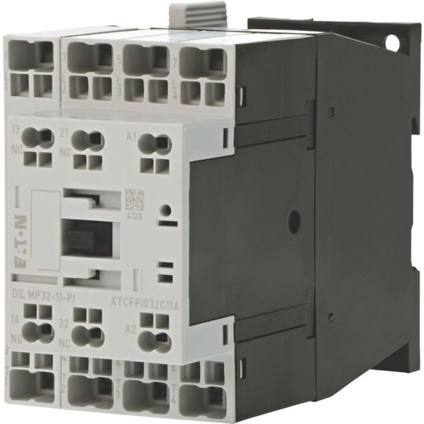 Contactor, 4 pole, AC operation, AC-1: 32 A, 1 N/O, 1 NC, 220 V 50/60 Hz, Push in terminals image 11