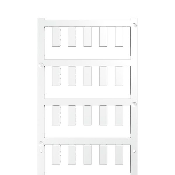 Device marking, pluggable, 15 mm, PA 66, white image 2