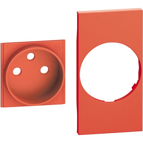 L.NOW - FR/BEL SOCKET COVER 2M RED image 1