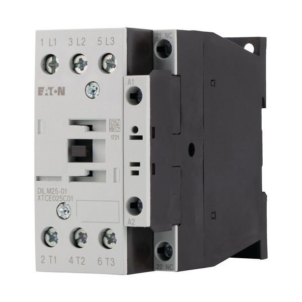 Contactor, 3 pole, 380 V 400 V 11 kW, 1 NC, 48 V 50 Hz, AC operation, Screw terminals image 9