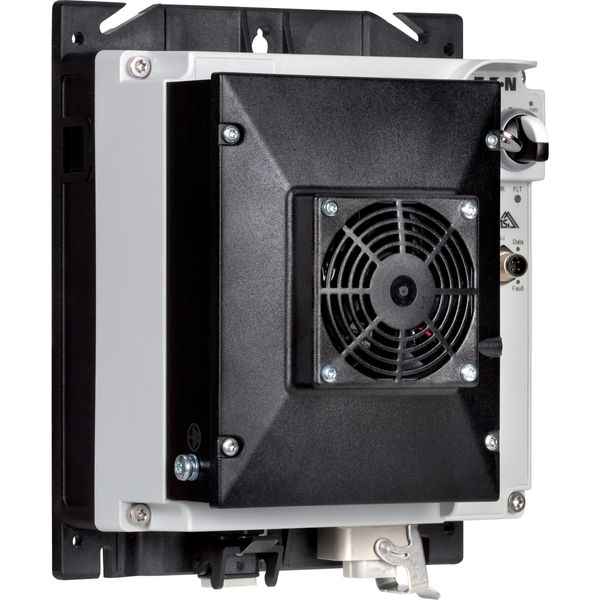 Speed controller, 8.5 A, 4 kW, Sensor input 4, 400/480 V AC, AS-Interface®, S-7.4 for 31 modules, HAN Q5, with fan image 12