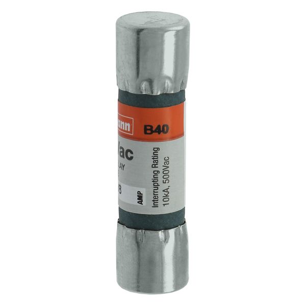 Fuse-link, LV, 0.125 A, AC 500 V, 10 x 38 mm, 13⁄32 x 1-1⁄2 inch, supplemental, UL, time-delay image 50