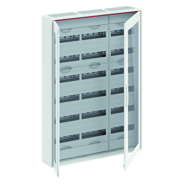 CA38RT ComfortLine Compact distribution board, Surface mounting, 252 SU, Isolated (Class II), IP44, Field Width: 3, Rows: 7, 1250 mm x 800 mm x 160 mm image 3