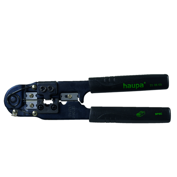 Pressing pliers unshielded module plug 8-pin image 1