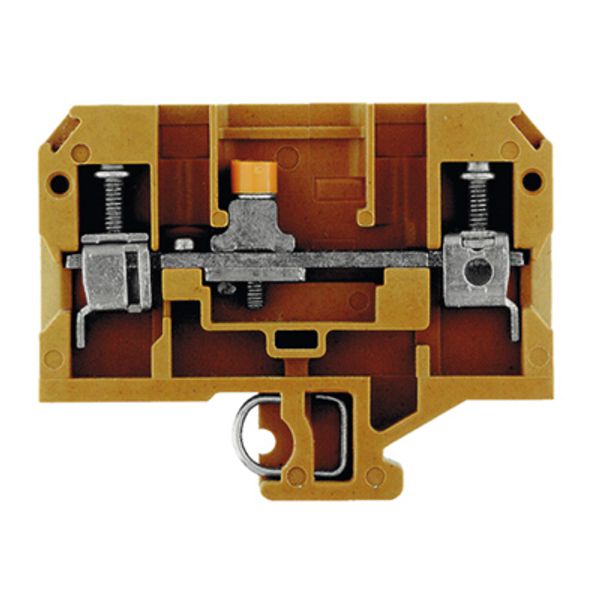 Test-disconnect terminal, Screw connection, 6 mm², 400 V, 41 A, Miscel image 1