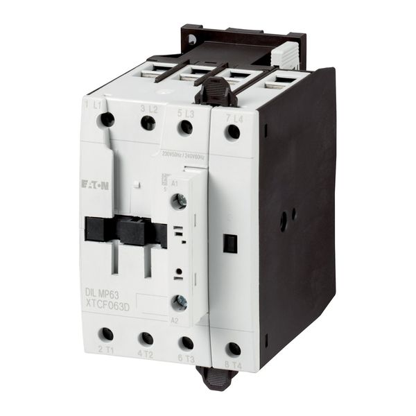 Contactor, 4 pole, 63 A, 24 V 50/60 Hz, AC operation image 4