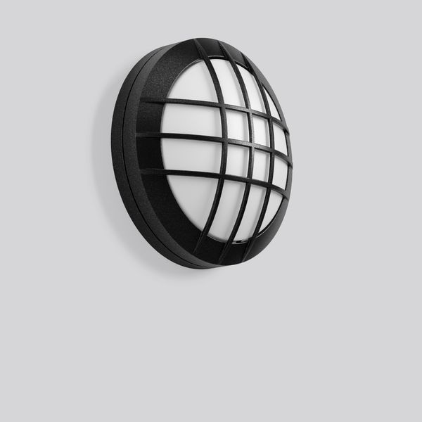 Rounded Midi, 10 W, 280 lm, 840, anthracite, on/off Ceiling and wall l image 1