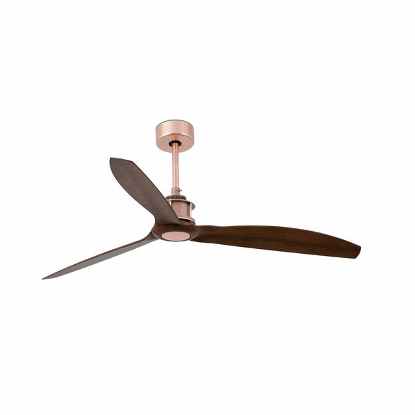 JUST FAN M Copper/wood fan with DC motor image 1