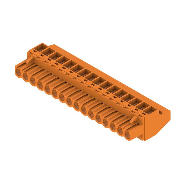 PCB plug-in connector (wire connection), 5.00 mm, Number of poles: 16, image 3