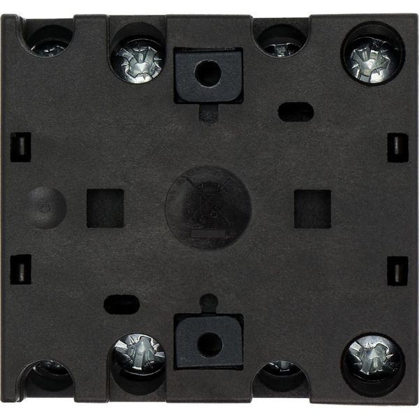 On switches, T0, 20 A, flush mounting, 2 contact unit(s), Contacts: 4, 45 °, momentary, With 0 (Off) position, With spring-return to 0, 0-1, Design nu image 4