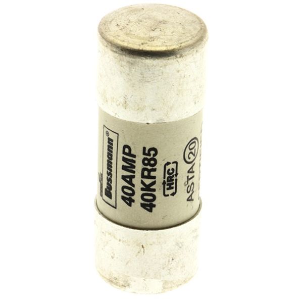 House service fuse-link, LV, 40 A, AC 415 V, BS system C type II, 23 x 57 mm, gL/gG, BS image 2