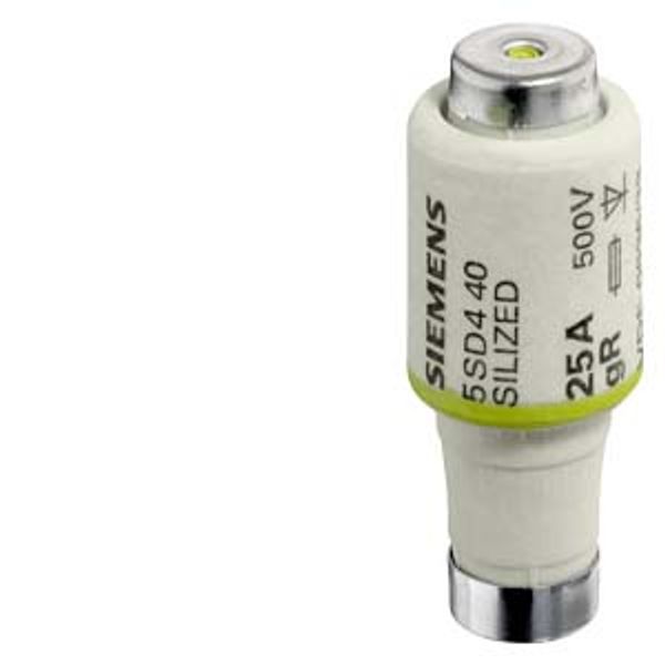 SILIZED fuse link 500 V for semiconductor protection Quick-acting, size DIVH, R1 1/4", 100A image 1