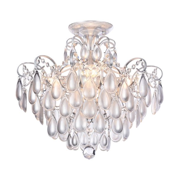 Modern Chabrol Chandelier Silver image 1