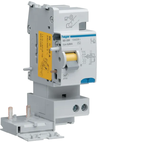 Diff block. 2P 63A 100mA type AC 2M image 1