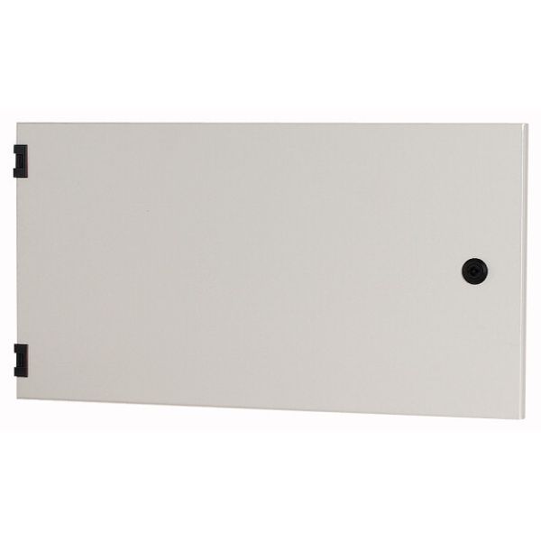 Section wide door, closed, HxW=325x600mm, IP55, grey image 1