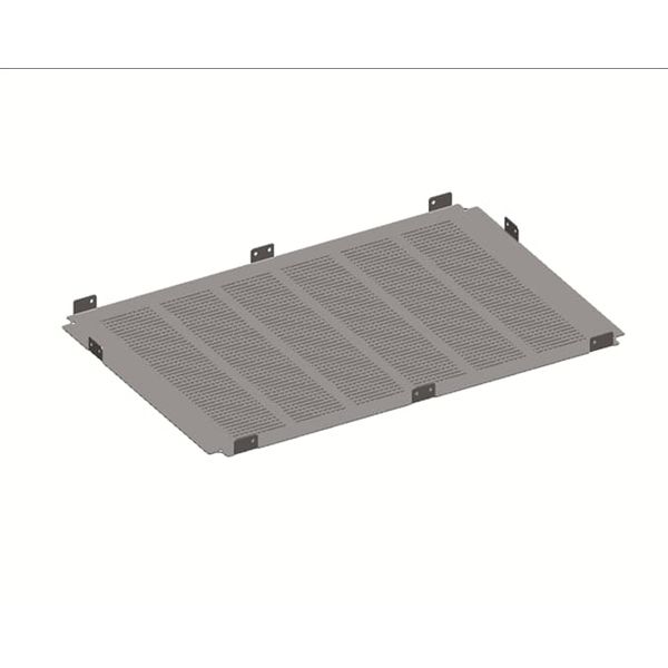 Bottom plate with ventilation apertures (without cable entry) W2/D6 image 1