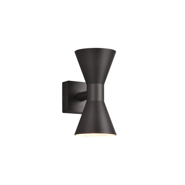 Ardas wall lamp 2-pc GU10 matt black image 1