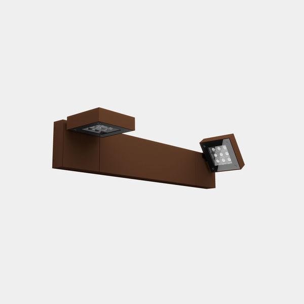 Wall fixture IP66 Modis Double 800mm LED LED 18.3W LED neutral-white 4000K DALI-2/PUSH Brown 2602lm image 1