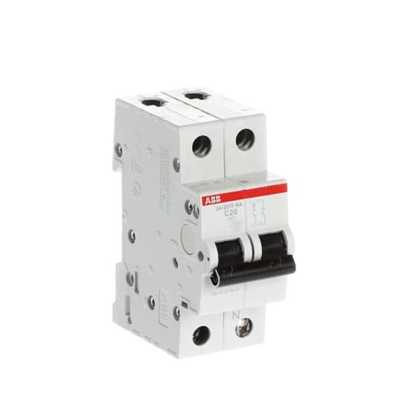 SH201T-C20NA Miniature Circuit Breaker - 1+NP - C - 20 A image 1