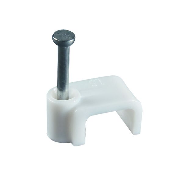 Cable clip FlopP7/4,5 white image 1