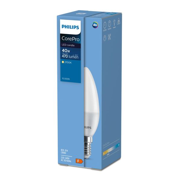 CorePro LEDBulbND 7-60W E27 WW A60 CL G image 4