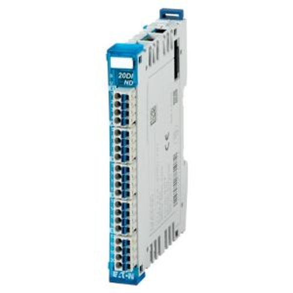 Digital input module, 20 digital inputs 24 V DC each, Negative switching, 5.0 ms image 6