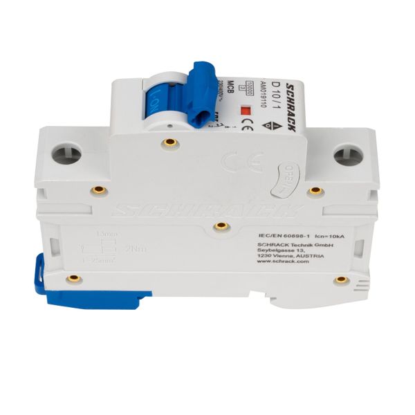 Miniature Circuit Breaker (MCB) AMPARO 10kA, D 10A, 1-pole image 5