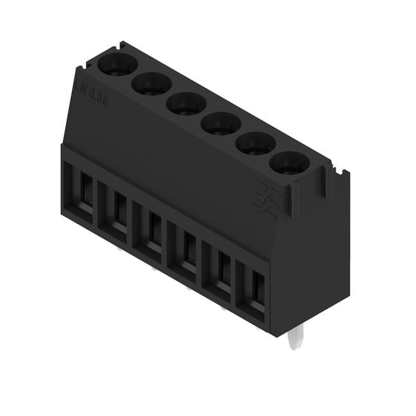 PCB terminal, 3.50 mm, Number of poles: 6, Conductor outlet direction: image 2