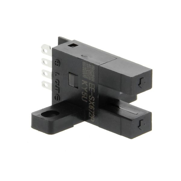 Photo micro sensor, slot type, T-shaped, L-ON/D-ON selectable, NPN, co EESX2256F image 1