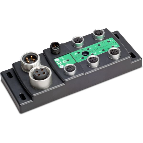 SWD Block module I/O module IP69K, 24 V DC, 4 outputs 2A with separate power supply, 4 M12 I/O sockets image 5