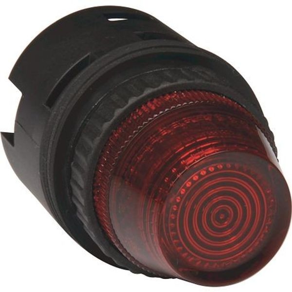 Allen-Bradley 800L-30L10R 800L P-L, 30.5 mm Indicator, Indicator, LED, 120V AC (120/240V Strobe), Red image 1