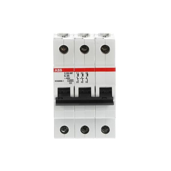 S203MT-C25 Miniature Circuit Breaker - 3P - C - 25 A image 5