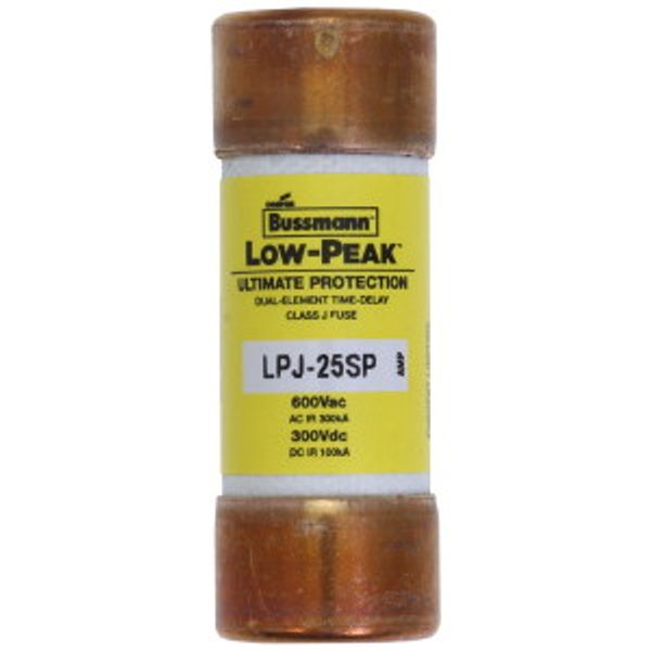 Fuse-link, LV, 25 A, AC 600 V, 21 x 57 mm, J, UL, time-delay image 8