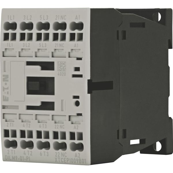 Contactor, 3 pole, 380 V 400 V 4 kW, 1 NC, 230 V 50 Hz, 240 V 60 Hz, AC operation, Push in terminals image 14