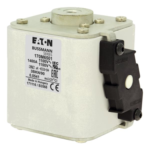 Fuse-link, high speed, 2000 A, AC 600 V, size 3, 74 x 92 x 90 mm, aR, IEC, single indicator image 14