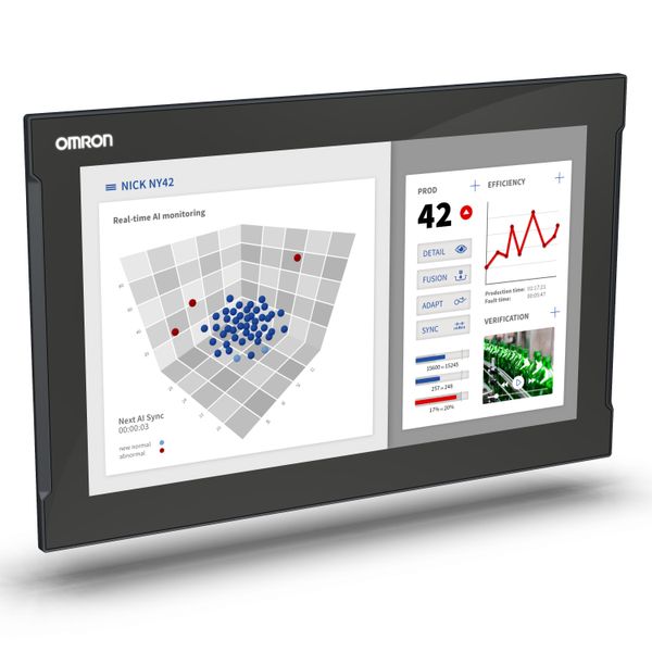 Industrial Monitor, 18.5" display with capacitive touchscreen, Build-i NYM10006M image 4