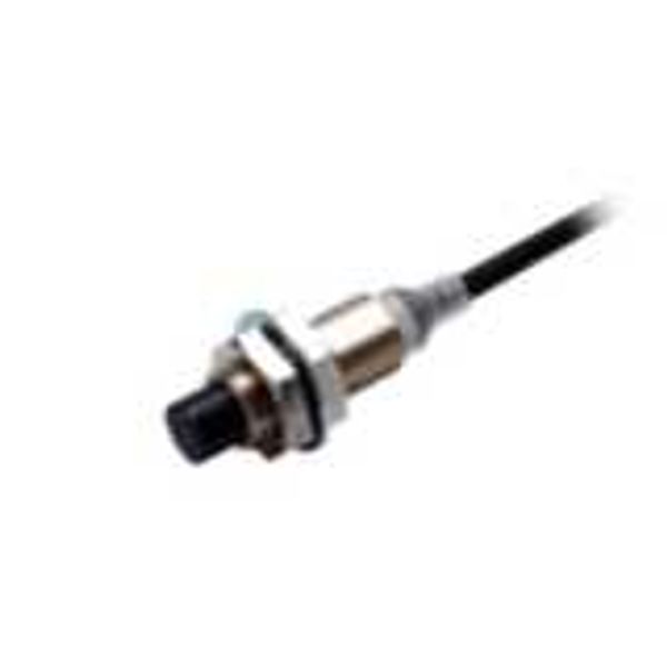 Proximity sensor, inductive, nickel-brass, short body, M12, unshielded image 3