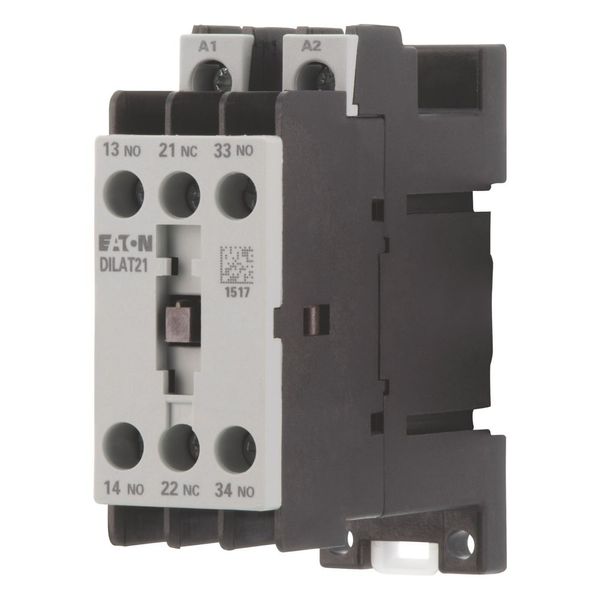 Contactor relay, 230 V 50 Hz, 240 V 60 Hz, 2 N/O, 1 NC, Screw terminal image 3