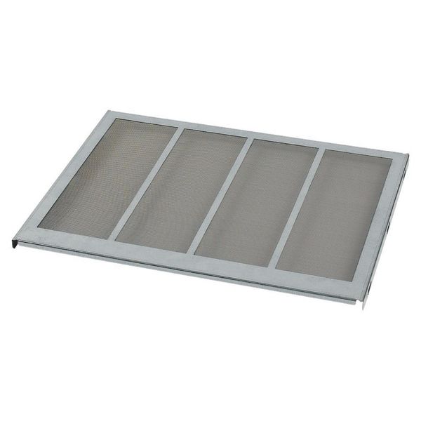 Grid / metal braiding IP4X for door, 4 columns, grey image 6