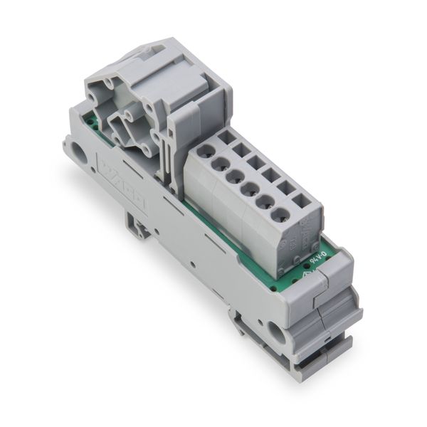 830-800/000-302 Potential distribution module; 1 potential; with 1 input clamping point image 1