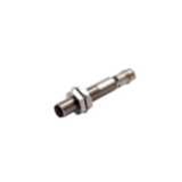 Proximity sensor, inductive, long brass body M8, shielded, 3 mm, DC, 3 E2EN0580D image 1